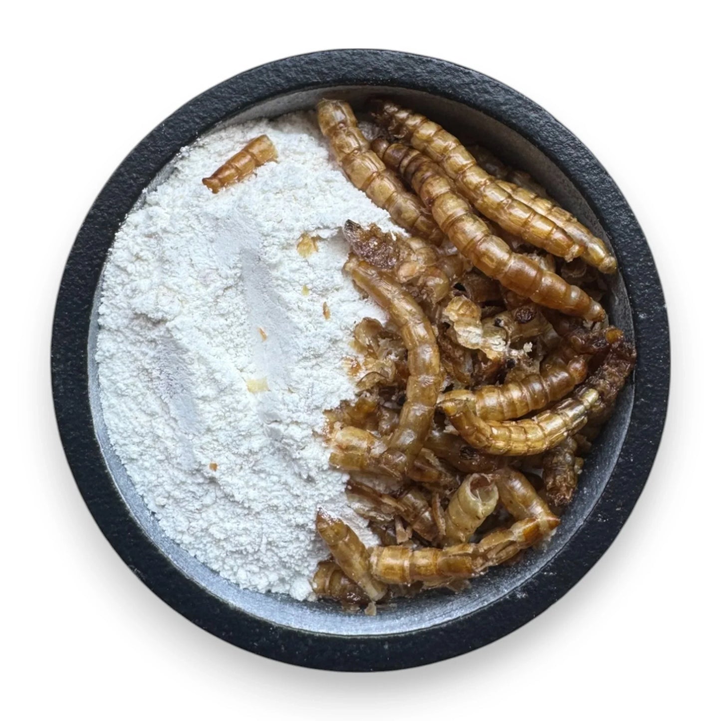 Schneckenfutter Essential Achatschnecken Ladschnecken Zusatzfutter Calcium Eierschalenpulver Mehlwürmer