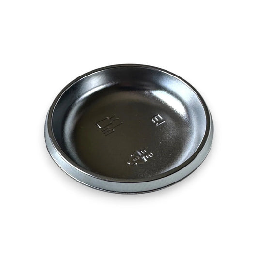 Futterschale Futterschälchen silber schwarz Schneckenfutter Achatschnecken Ladschnecken Zusatzfutter